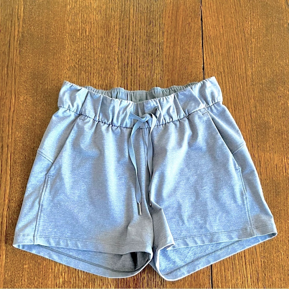 lululemon athletica Light Blue Athletic Shorts